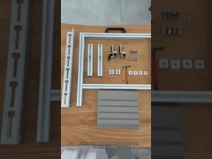 30 मिमी टेराकोटा पैनल के लिए आसान स्थापना और समायोज्य प्रणाली