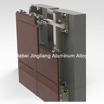 गुणवत्ता  20mm Thickness Terracotta Facade Support System फैक्टरी