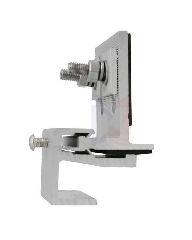 टेराकोटा मुखौटा समर्थन प्रणाली के लिए विरोधी संक्षारण एल्यूमीनियम अंत क्लिप